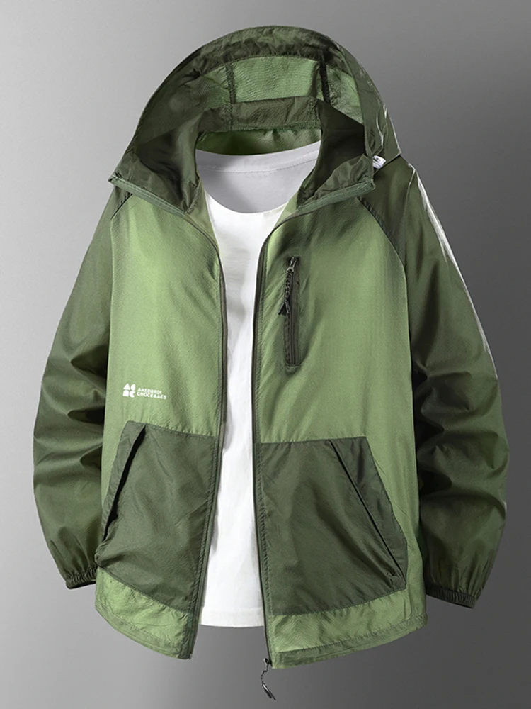 Летняя тонкая рабочая куртка большого размера для мужчин из ледяного шелка, дышащая, для защиты от солнца, с длинными рукавами и застежкой-молнией
Летняя тонкая рабочая куртка большого размера для мужчин из ледяного шелка, дышащая, для защиты от солнца, с длинными рукавами и застежкой-молнией