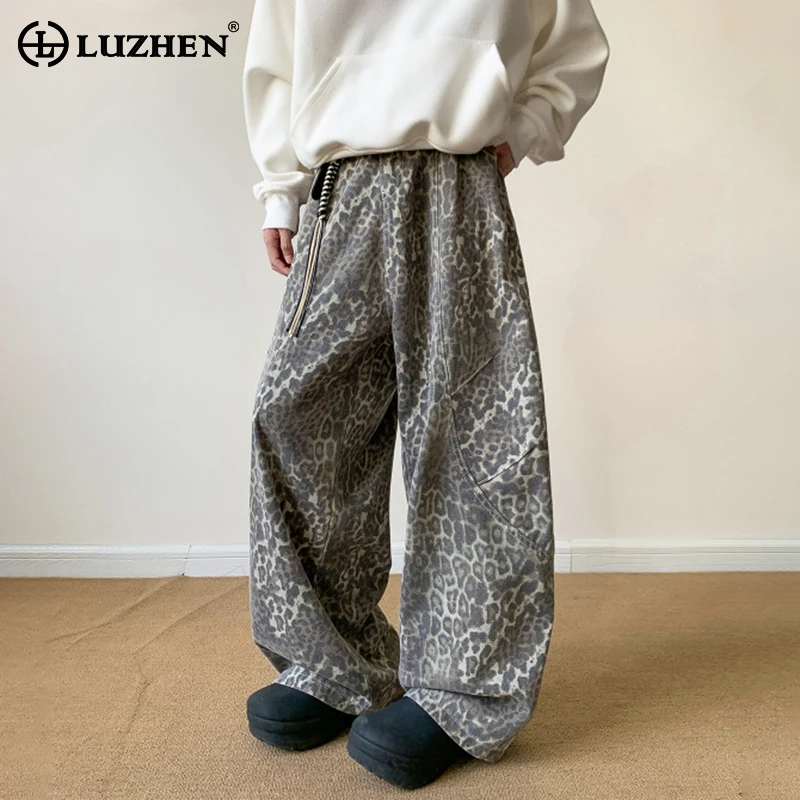 LUZHEN модные персонализированные мешковатые повседневные джинсовые брюки с леопардовым принтом, мужские повседневные джинсы 2025 года, новые модные широкие джинсы высокого качества, мужские JY3599
LUZHEN модные персонализированные мешковатые повседневные джинсовые брюки с леопардовым принтом, мужские повседневные джинсы 2025 года, новые модные широкие джинсы высокого качества, мужские JY3599