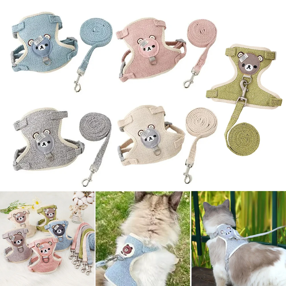 Breathable Dog Strap Leash Small Pets Cats Bunny Collar Chest Strap Rope Chihuahua Puppy Ultra Small Pet Harness Harnais Chaton
Breathable Dog Strap Leash Small Pets Cats Bunny Collar Chest Strap Rope Chihuahua Puppy Ultra Small Pet Harness Harnais Chaton