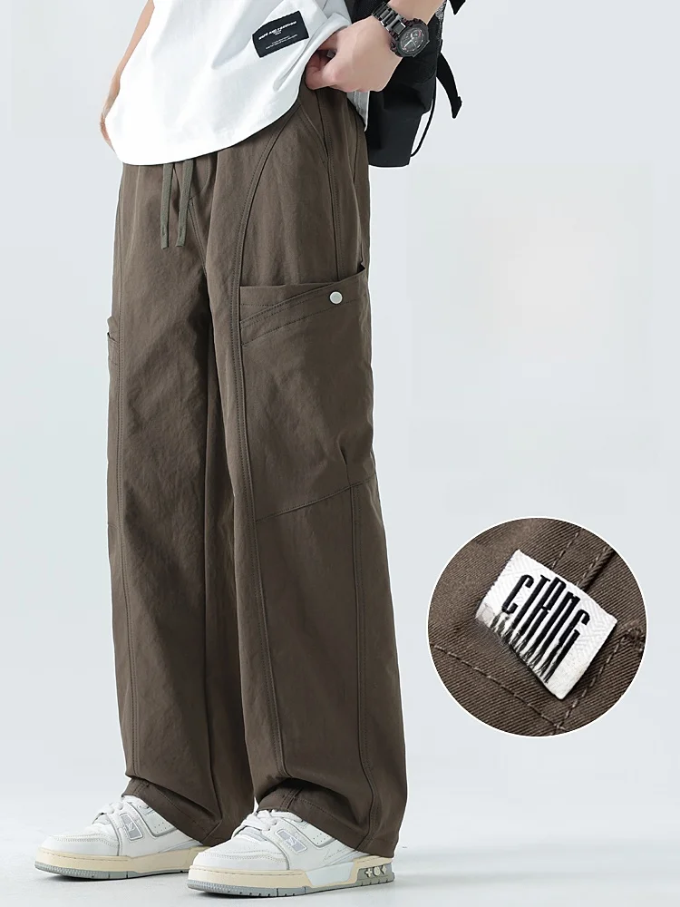 Мужские брюки для работы на весну-осень, прямые, повседневные, для подростков, свободного кроя, модные, из полиэфирного волокна
Мужские брюки для работы на весну-осень, прямые, повседневные, для подростков, свободного кроя, модные, из полиэфирного волокна