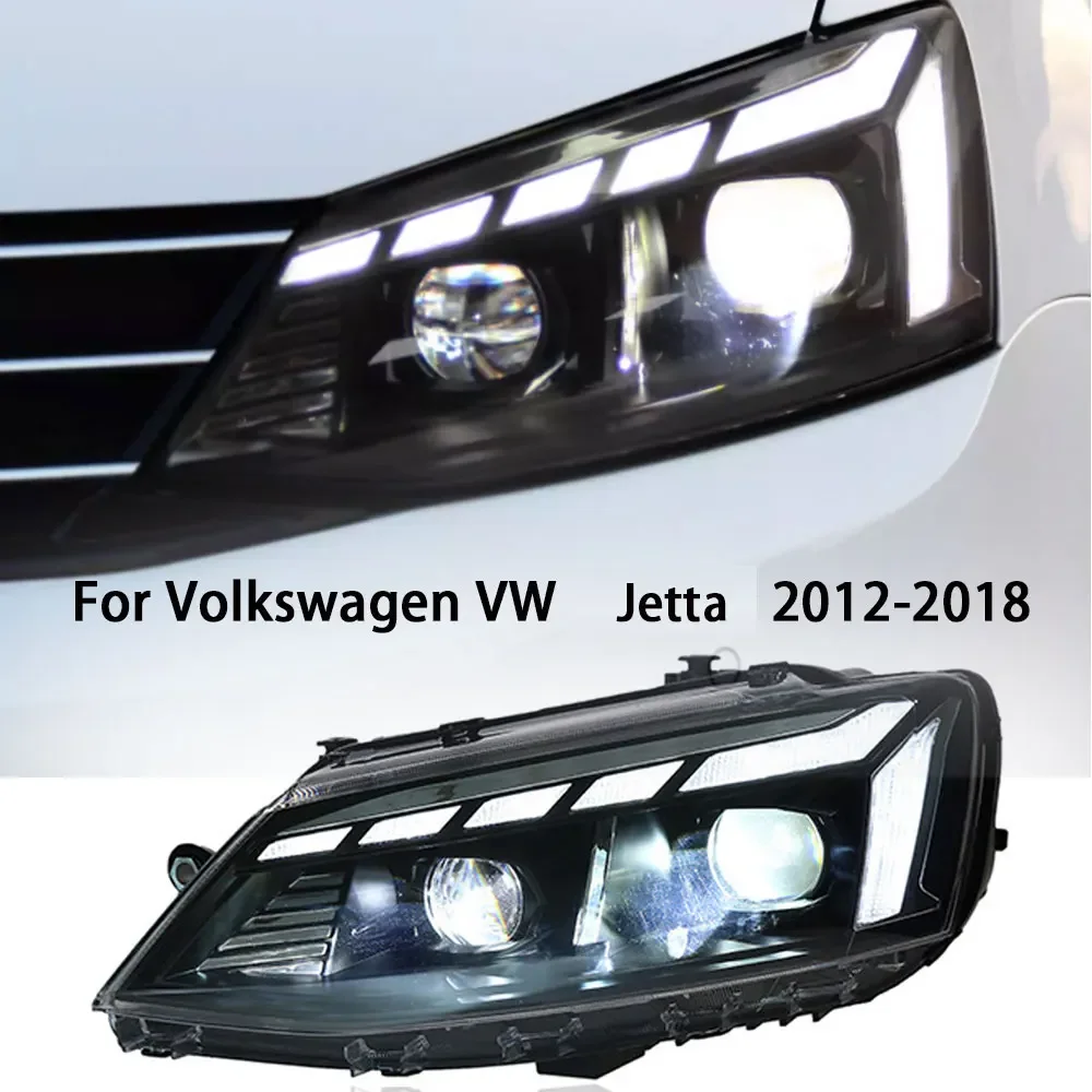 Car Headlight for Volkswagen Jetta 2012-2018 headlight assembly modified with LED lens flow light turning daytime running lights
Car Headlight for Volkswagen Jetta 2012-2018 headlight assembly modified with LED lens flow light turning daytime running lights