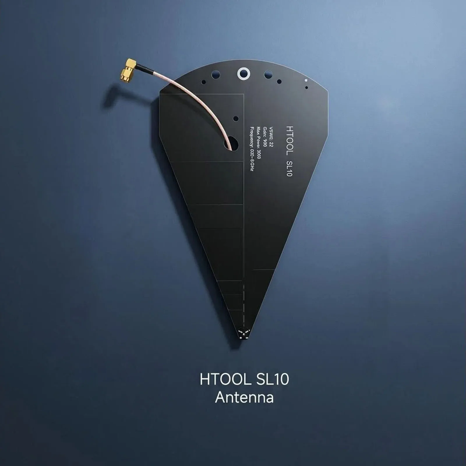 HTOOL SL10 Antenna 50MHz~10GHz Logarithmic Periodic Directional Measurement Test Antenna With Handle Broadband Handheld
HTOOL SL10 Antenna 50MHz~10GHz Logarithmic Periodic Directional Measurement Test Antenna With Handle Broadband Handheld