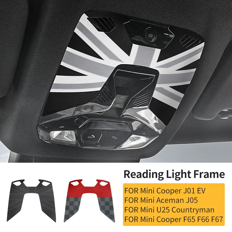 For BMW Mini Cooper F65 F66 U25 J01 J05 F67 Countryman 2024 2025 Reading Light Panel Decorative Sticker Car Interior Accessories
For BMW Mini Cooper F65 F66 U25 J01 J05 F67 Countryman 2024 2025 Reading Light Panel Decorative Sticker Car Interior Accessories