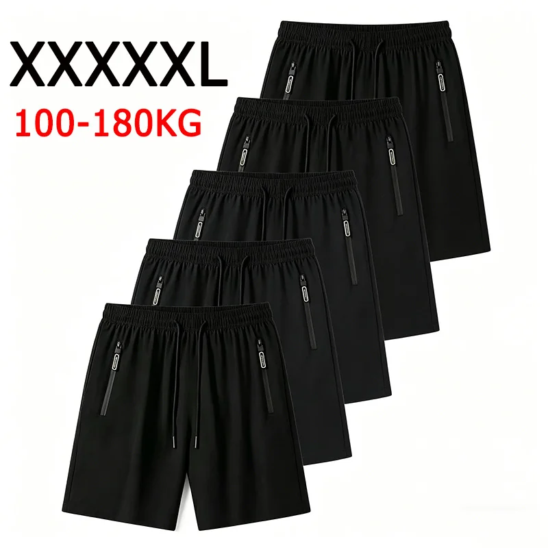 Men Plus Size Casual Shorts Sweatpants Sets Pack of 5 Loose Elastic Waist Sport Pants Running Fitness Pants 110-175kg 6XL 7XL
Men Plus Size Casual Shorts Sweatpants Sets Pack of 5 Loose Elastic Waist Sport Pants Running Fitness Pants 110-175kg 6XL 7XL