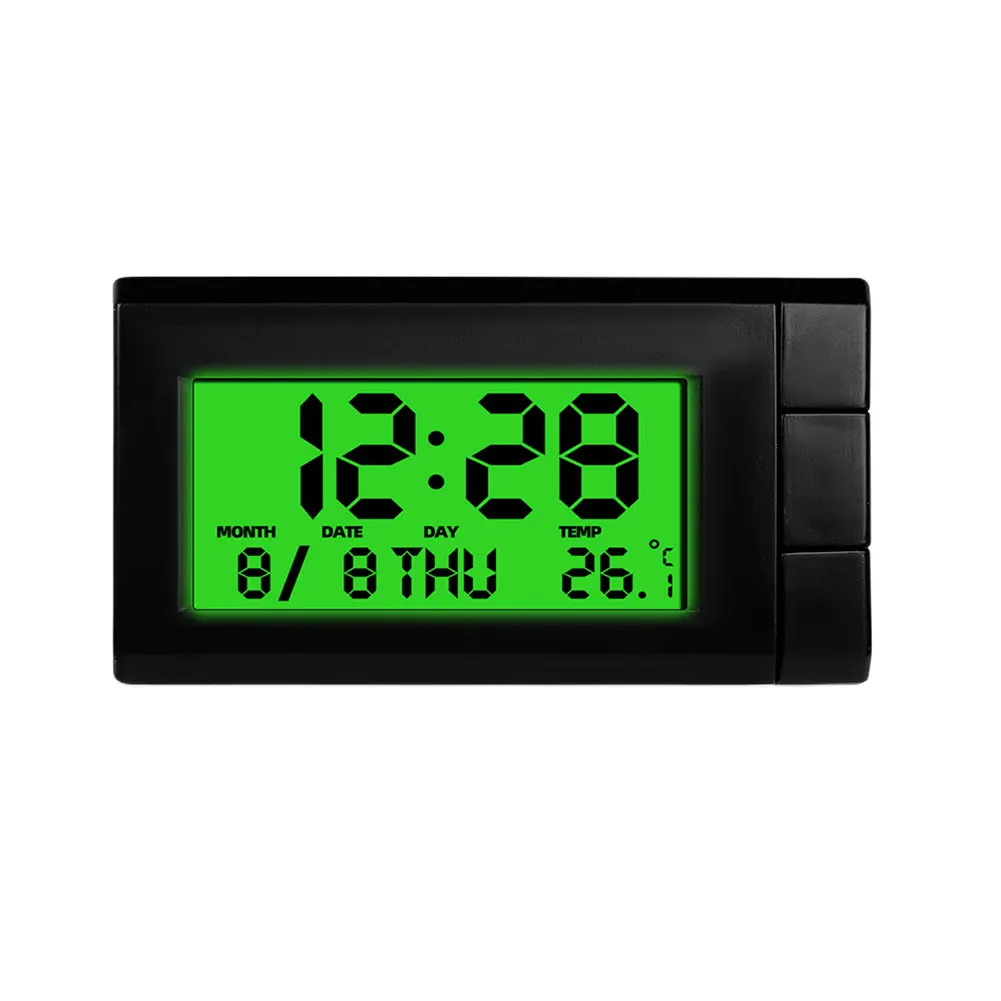 Car Electronic Clock Luminous Auto Temperature Meter 2 in 1 Electronic Temperature Gauge for Car Accessories for Vehicle Parts
Car Electronic Clock Luminous Auto Temperature Meter 2 in 1 Electronic Temperature Gauge for Car Accessories for Vehicle Parts