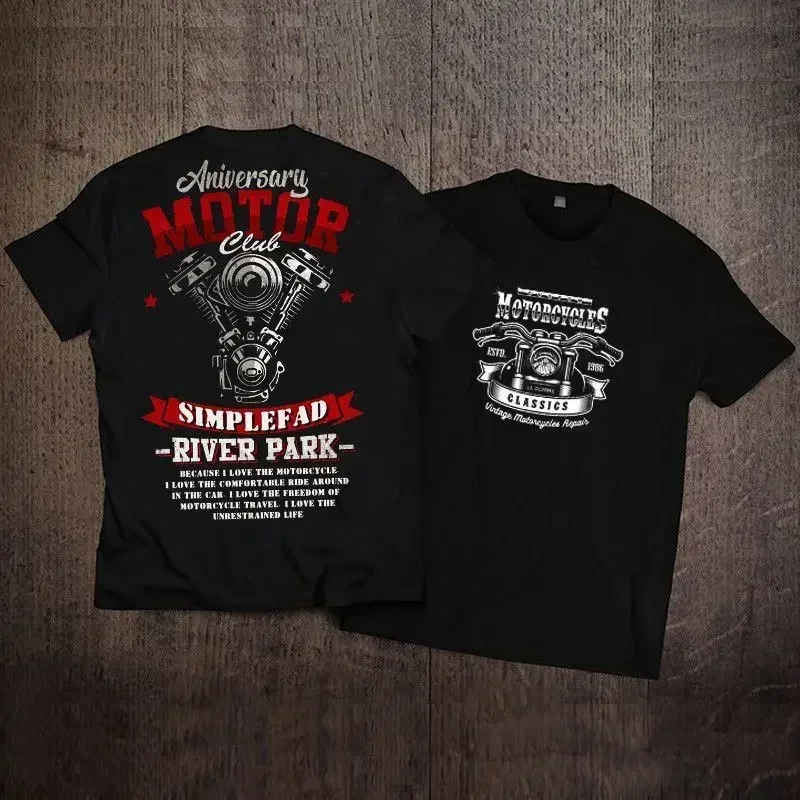 Japanese Harley Locomotive T-shirt Pure Cotton Motorcycle Printed T-shirt American Retro Trendy Brand Ami Men Summer Hip-hop
Japanese Harley Locomotive T-shirt Pure Cotton Motorcycle Printed T-shirt American Retro Trendy Brand Ami Men Summer Hip-hop