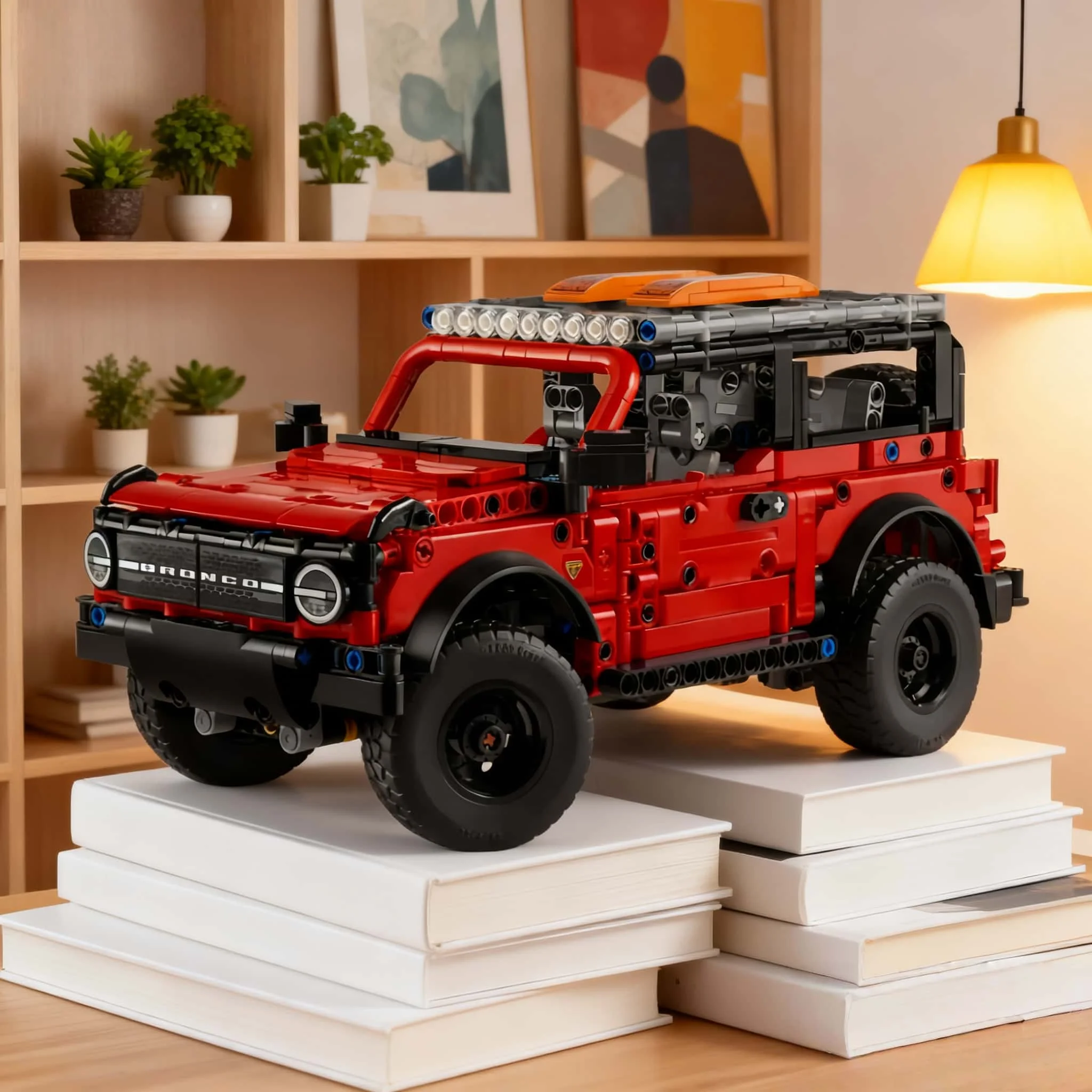 Home decoration 943pcs interesting architecture 2026 new high-difficulty MOC construction new red car model brick assembly toy c
Home decoration 943pcs interesting architecture 2026 new high-difficulty MOC construction new red car model brick assembly toy c