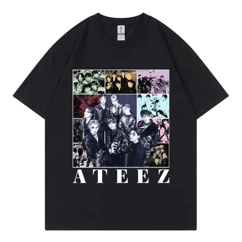 Kpop ATEEZ Graphic T Shirts Men Women Clothing Fashion Y2k Vintage Short Sleeve T-shirt High Quality Cotton Oversized T-shirts
Kpop ATEEZ Graphic T Shirts Men Women Clothing Fashion Y2k Vintage Short Sleeve T-shirt High Quality Cotton Oversized T-shirts