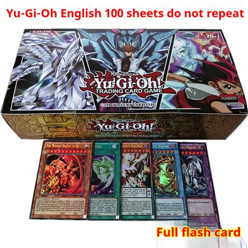Hot Selling Game King English Flash Card Non Repeating Card 20th Anniversary Commemorative Card Anime Card Exclusive Card Pack
Hot Selling Game King English Flash Card Non Repeating Card 20th Anniversary Commemorative Card Anime Card Exclusive Card Pack