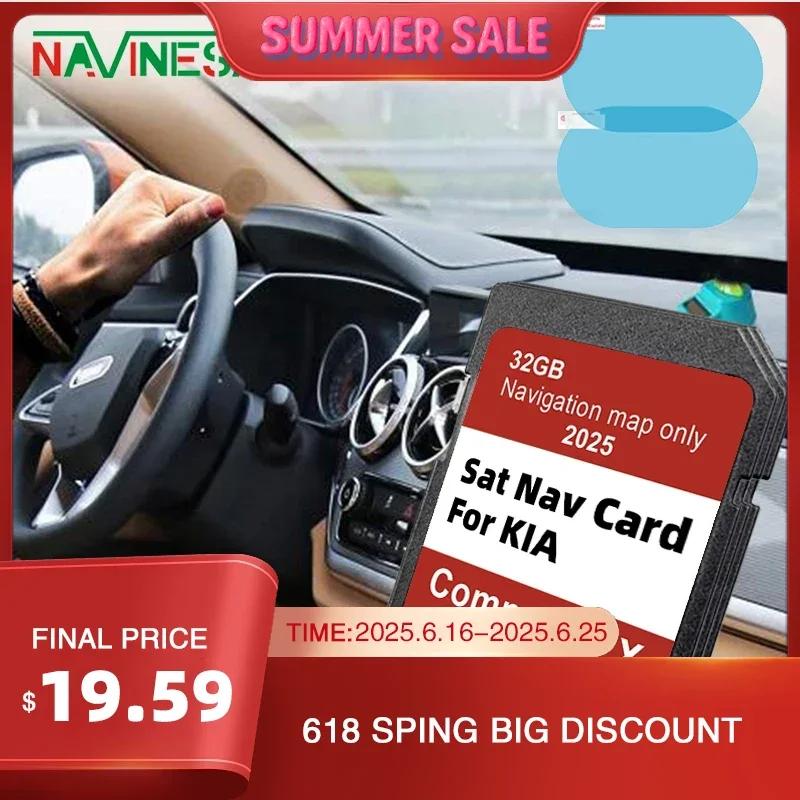 Memory Card Navigation GEN5 for KIA Carens/Ceed/Niro/Optima/Picanto/Rio/Soul/Sportage/Stonic Vehicle Compact 5.X Update EU Map
Memory Card Navigation GEN5 for KIA Carens/Ceed/Niro/Optima/Picanto/Rio/Soul/Sportage/Stonic Vehicle Compact 5.X Update EU Map