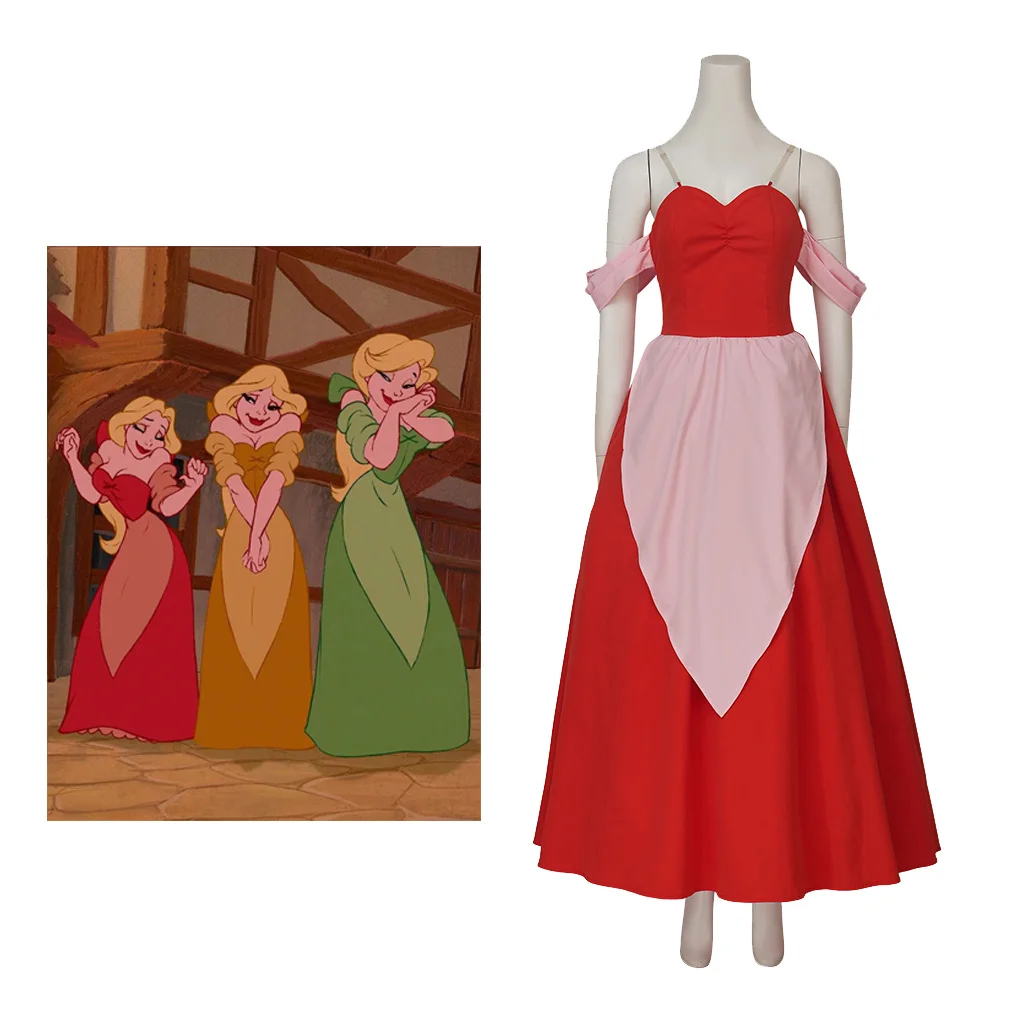 The Bimbettes Pink Girl Cosplay Costume Ball Gown Fairy Tale Princess Pink Dress Women Girl Halloween Princess Costume Dress
The Bimbettes Pink Girl Cosplay Costume Ball Gown Fairy Tale Princess Pink Dress Women Girl Halloween Princess Costume Dress