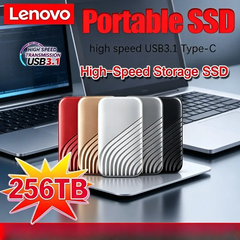 Внешний SSD-накопитель Lenovo, портативный жесткий диск, флеш-накопитель, для ноутбука, Type-C USB3.1, 2 ТБ, 4 ТБ
Внешний SSD-накопитель Lenovo, портативный жесткий диск, флеш-накопитель, для ноутбука, Type-C USB3.1, 2 ТБ, 4 ТБ