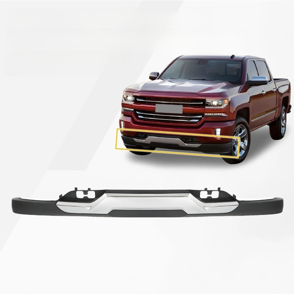 For 2016-2018 Silverado 1500 Front Bumper Lower Valance With Tow Hooks
For 2016-2018 Silverado 1500 Front Bumper Lower Valance With Tow Hooks