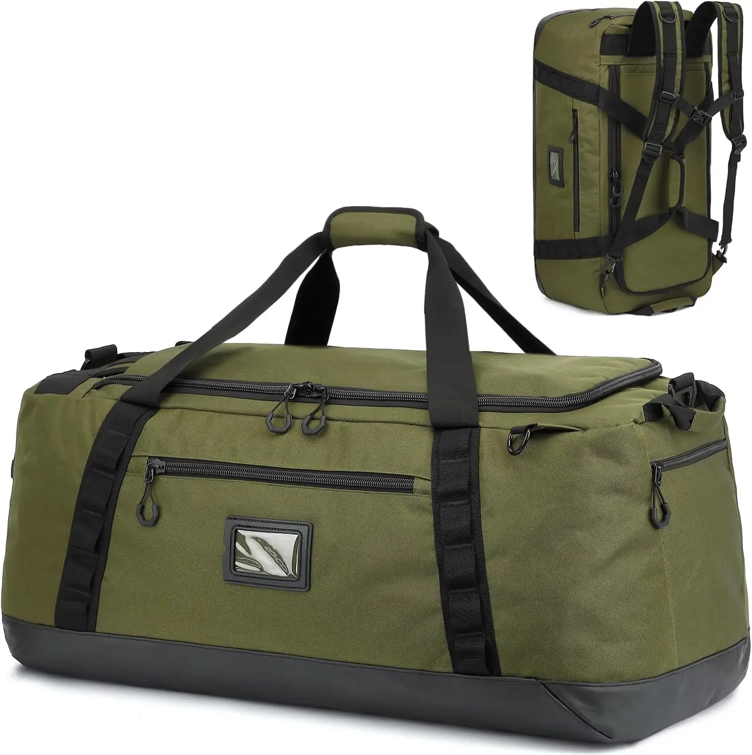 100L Extra Large Travel Duffle Bag Backpack, Green
100L Extra Large Travel Duffle Bag Backpack, Green
