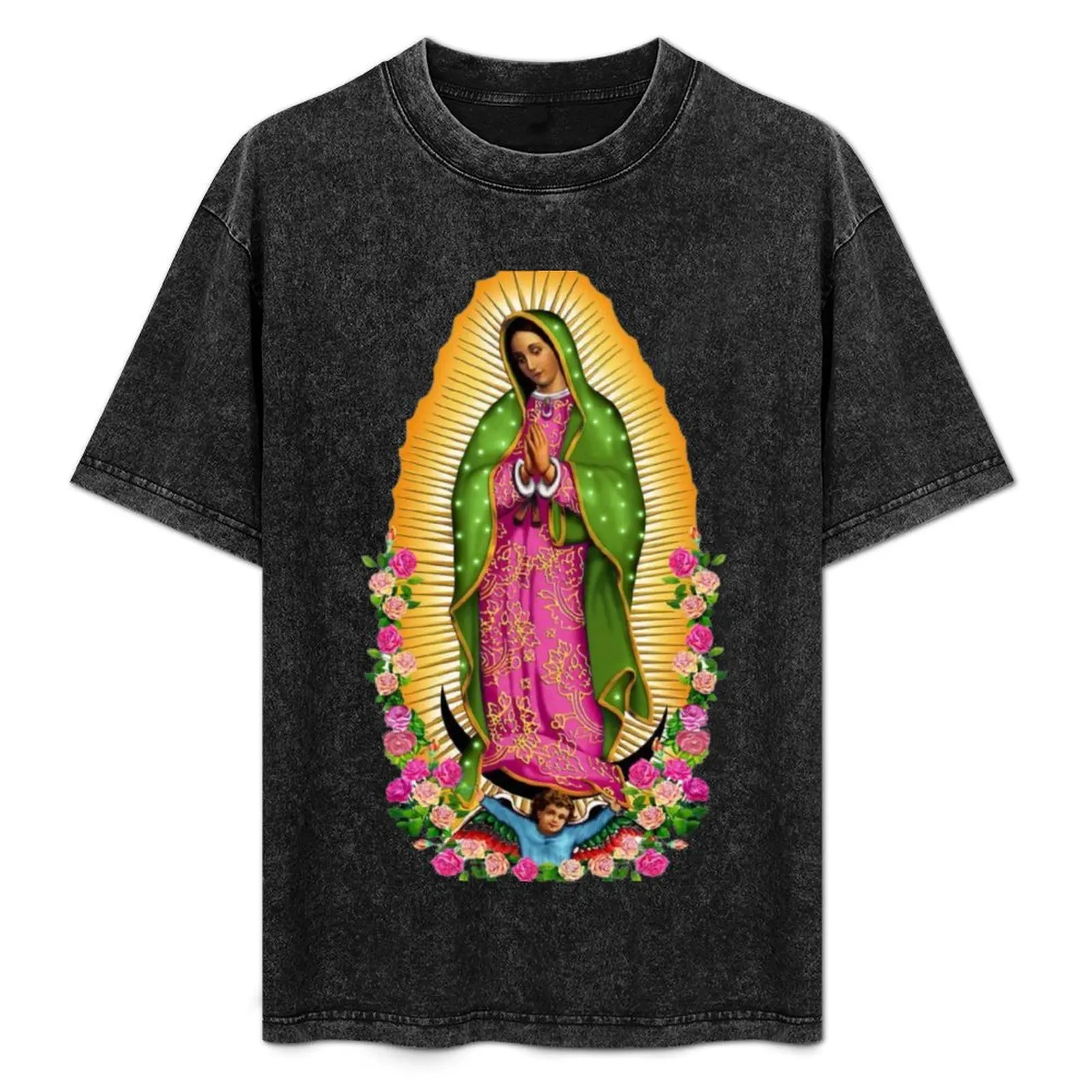 Our Lady of Guadalupe Mexican Virgin Mary Mexico T-Shirt plus size clothes quick drying Louboutins t shirt men 100℅ cotton
Our Lady of Guadalupe Mexican Virgin Mary Mexico T-Shirt plus size clothes quick drying Louboutins t shirt men 100℅ cotton