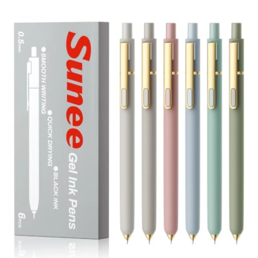 Gel Pens, 0.5mm Pens Fine Point Smooth Writing Pens with Quick-Dry Ink, Cute Aesthetic School Office NoteTaking Pens for Journa
Gel Pens, 0.5mm Pens Fine Point Smooth Writing Pens with Quick-Dry Ink, Cute Aesthetic School Office NoteTaking Pens for Journa