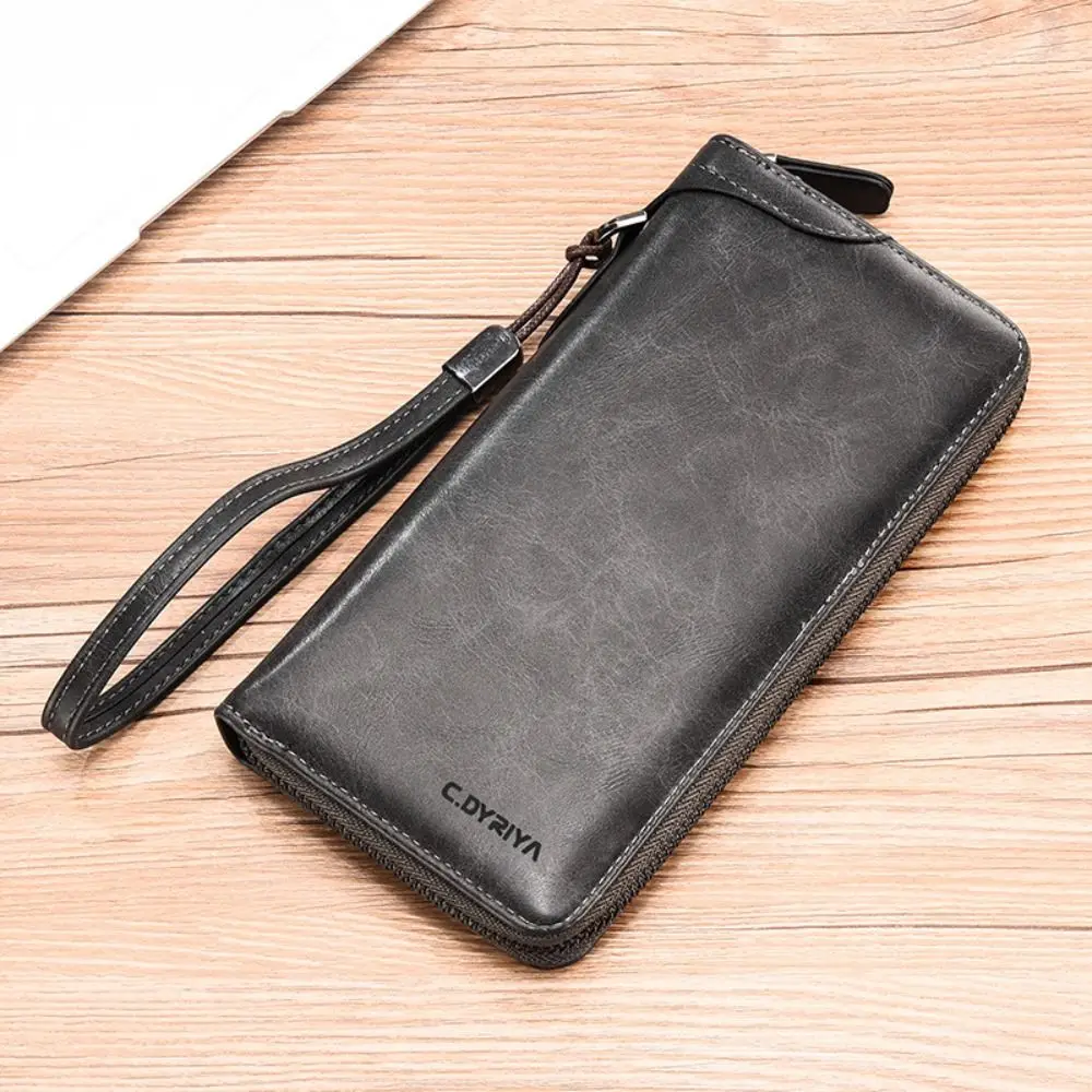 Elegant Purse Long Zipper Wallet Large Capacity Card Brand Business Clutch Bag Coin Purse ID Card Holder Unisex
Elegant Purse Long Zipper Wallet Large Capacity Card Brand Business Clutch Bag Coin Purse ID Card Holder Unisex