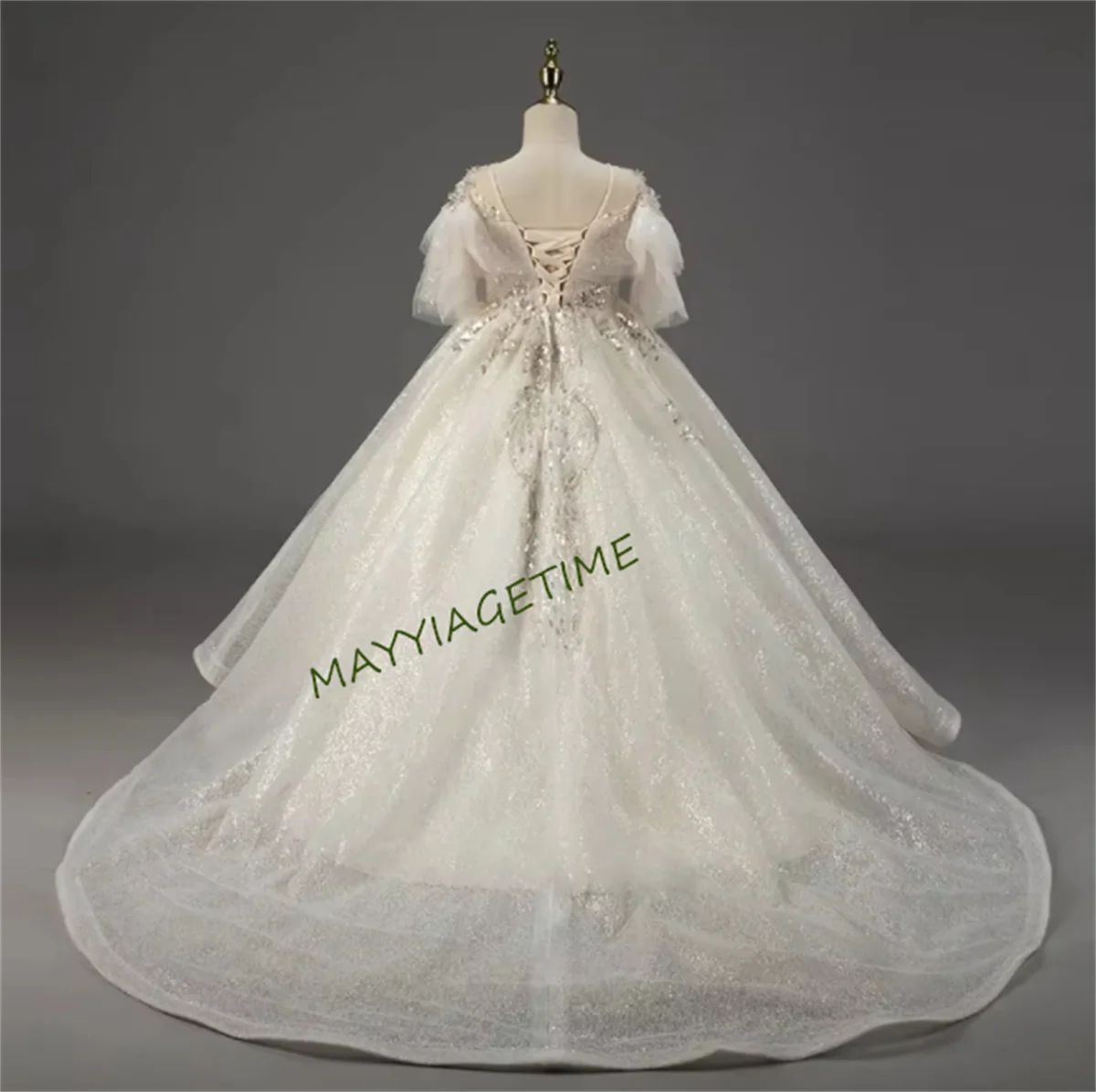 CustLuxury Arabic Ivory White Flower Girl Dress Pearl Beaded Princess Gown Kids Wedding Birthday Party Pageant Prom Dresses
CustLuxury Arabic Ivory White Flower Girl Dress Pearl Beaded Princess Gown Kids Wedding Birthday Party Pageant Prom Dresses