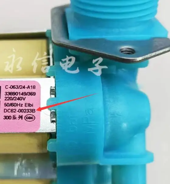 new for Samsung washing machine water inlet valve DC62-00233B Solenoid valve good working
new for Samsung washing machine water inlet valve DC62-00233B Solenoid valve good working
