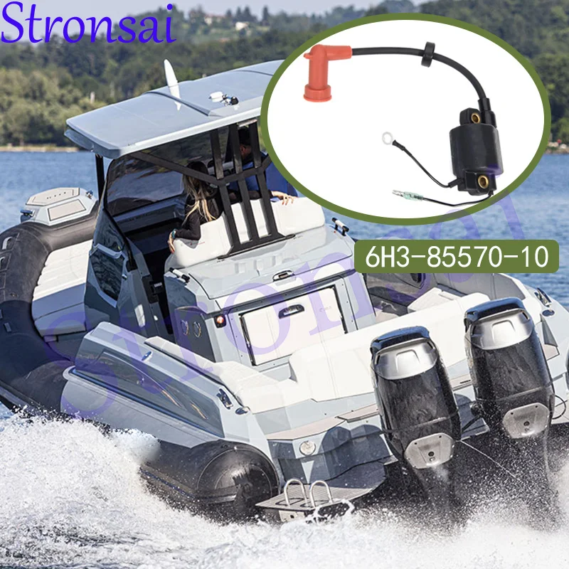 Ignition coil 6H3-85570-10-00 for Yamaha 2 Stroke 55HP 60HP 90HP 6H3-85570 6H3-85570-00 6H3-85570-20boat engine
Ignition coil 6H3-85570-10-00 for Yamaha 2 Stroke 55HP 60HP 90HP 6H3-85570 6H3-85570-00 6H3-85570-20boat engine