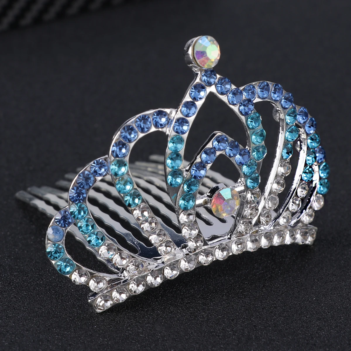 Rhinestone Crown Comb Kids Crystal Headdress Girls Headband Korean Version Child 
Rhinestone Crown Comb Kids Crystal Headdress Girls Headband Korean Version Child