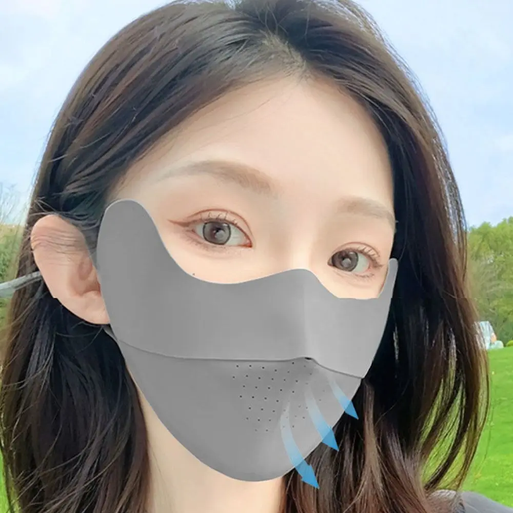 Elastic Sunscreen Face Scarf Ice Silk Mask Face Mask Solid Color Sunscreen Mask Summer Sunscreen Veil Face Gini Mask Fishing
Elastic Sunscreen Face Scarf Ice Silk Mask Face Mask Solid Color Sunscreen Mask Summer Sunscreen Veil Face Gini Mask Fishing