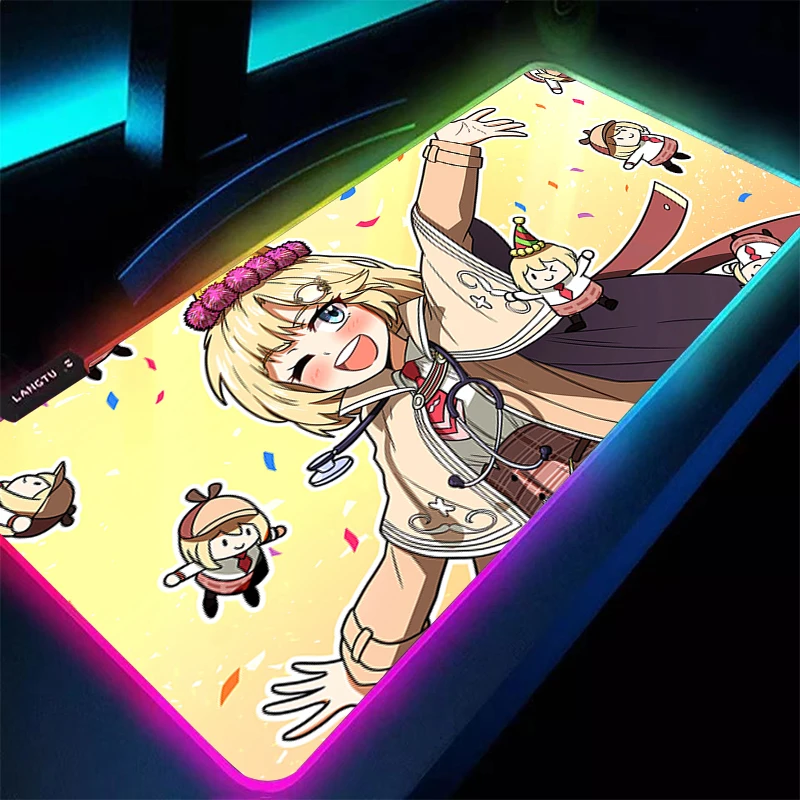 Mouse Pad Speed Mini LED PC Computer Kawaii Keyboard Pad Hololive Watson Amelia Desk Mat RGB Laptop Gaming Accessories Mousepad
Mouse Pad Speed Mini LED PC Computer Kawaii Keyboard Pad Hololive Watson Amelia Desk Mat RGB Laptop Gaming Accessories Mousepad