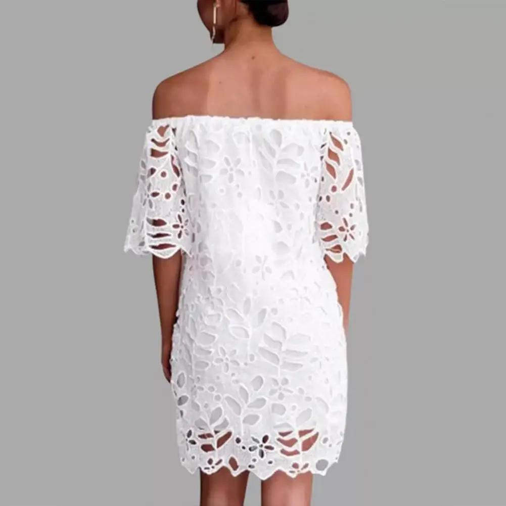 Spring Summer Sexy Lace Fashion White Dress Elegant Solid Beach O-Neck Boho Casual Streetwear Female Party Vestido
Spring Summer Sexy Lace Fashion White Dress Elegant Solid Beach O-Neck Boho Casual Streetwear Female Party Vestido