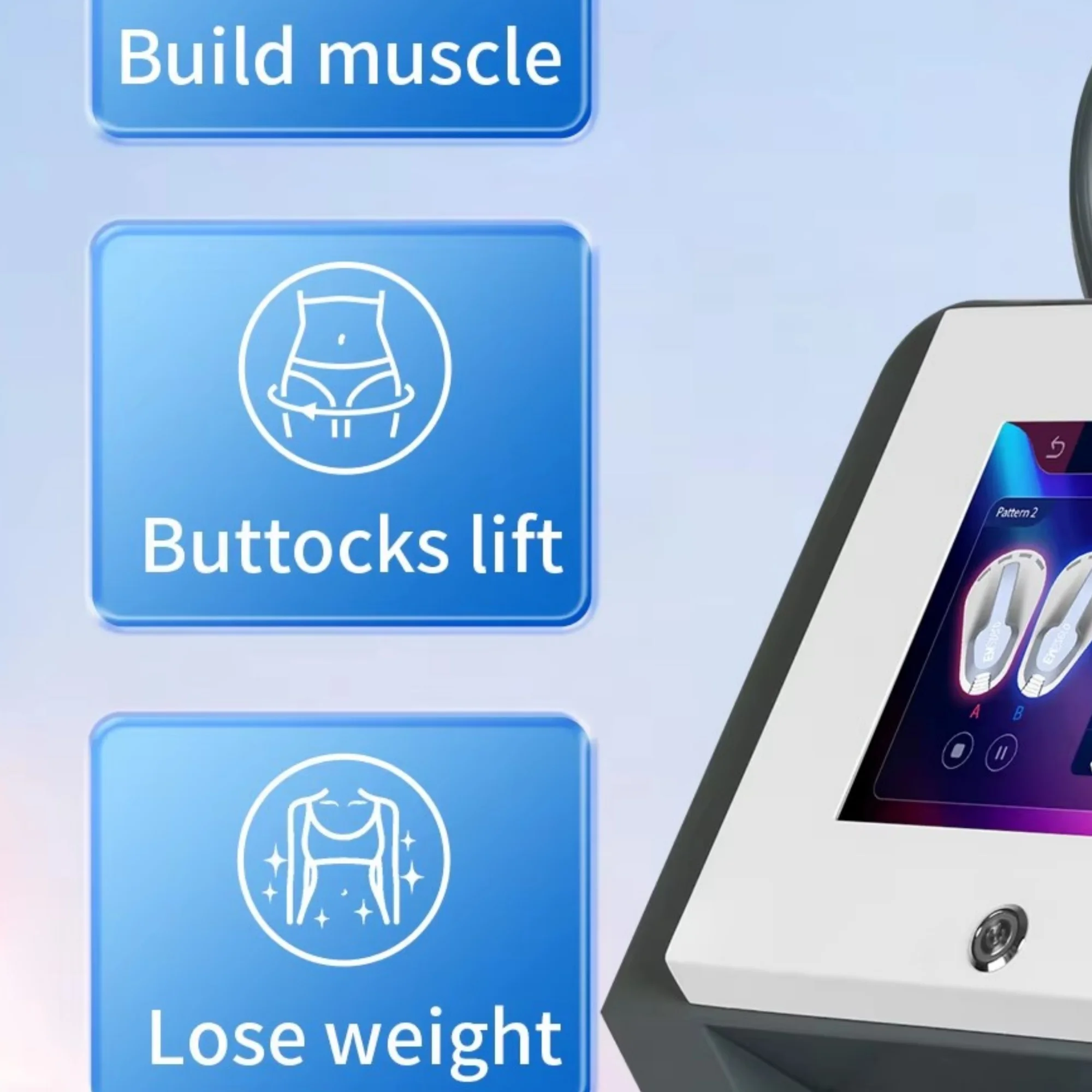 Аппарат для коррекции фигуры EMS 15T HIEMT, 6500 Вт, 200 Гц, для наращивания мышц, сжигания жира и похудения, косметологическое оборудование
Аппарат для коррекции фигуры EMS 15T HIEMT, 6500 Вт, 200 Гц, для наращивания мышц, сжигания жира и похудения, косметологическое оборудование