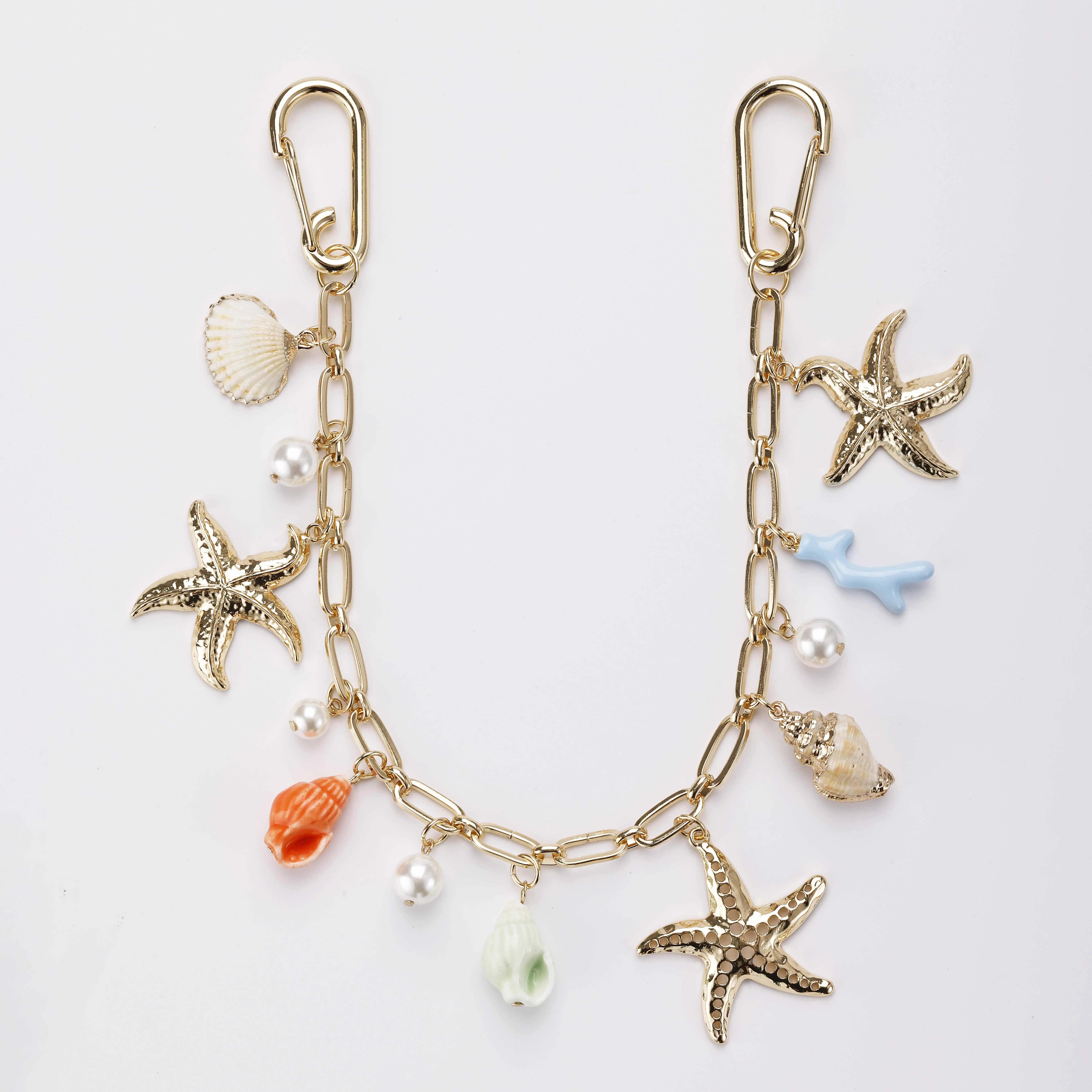 Goreal new hot selling cross-border bestseller trendy and creative cute starfish bag chain shell bag charm
Goreal new hot selling cross-border bestseller trendy and creative cute starfish bag chain shell bag charm