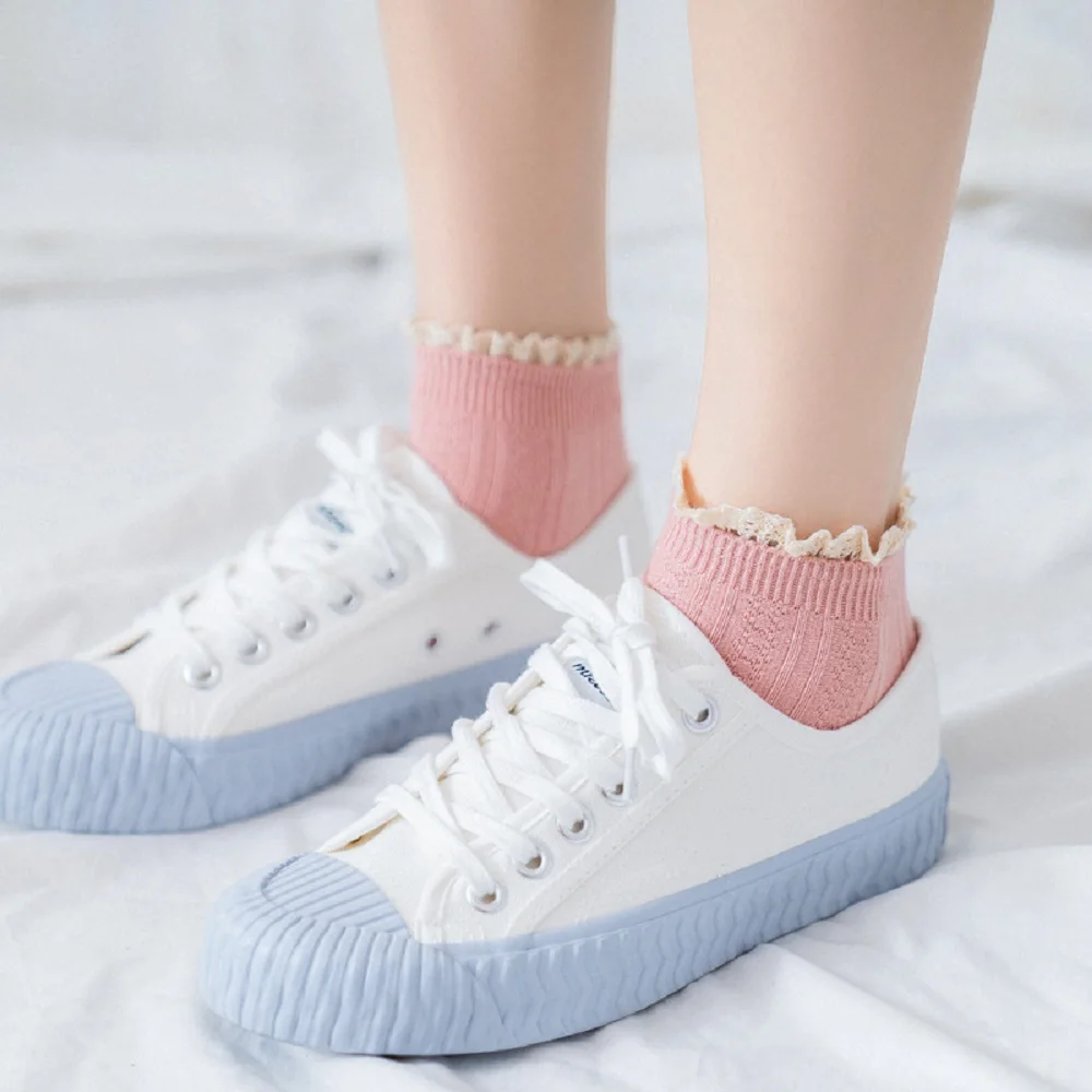 Funny New Sweet Solid Candy Color Streetwaer Girls Lace Socks Cotton Socks Hosiery Ruffles Women Socks
Funny New Sweet Solid Candy Color Streetwaer Girls Lace Socks Cotton Socks Hosiery Ruffles Women Socks