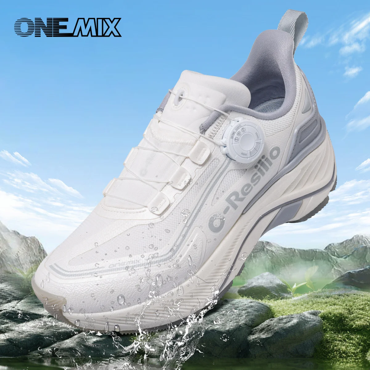 ONEMIX Lightweight Outdoor Running Sneakers Men's Elastic Trail Shoes Breathable Women's Sneakers Couple Casual Waterproof
ONEMIX Lightweight Outdoor Running Sneakers Men's Elastic Trail Shoes Breathable Women's Sneakers Couple Casual Waterproof