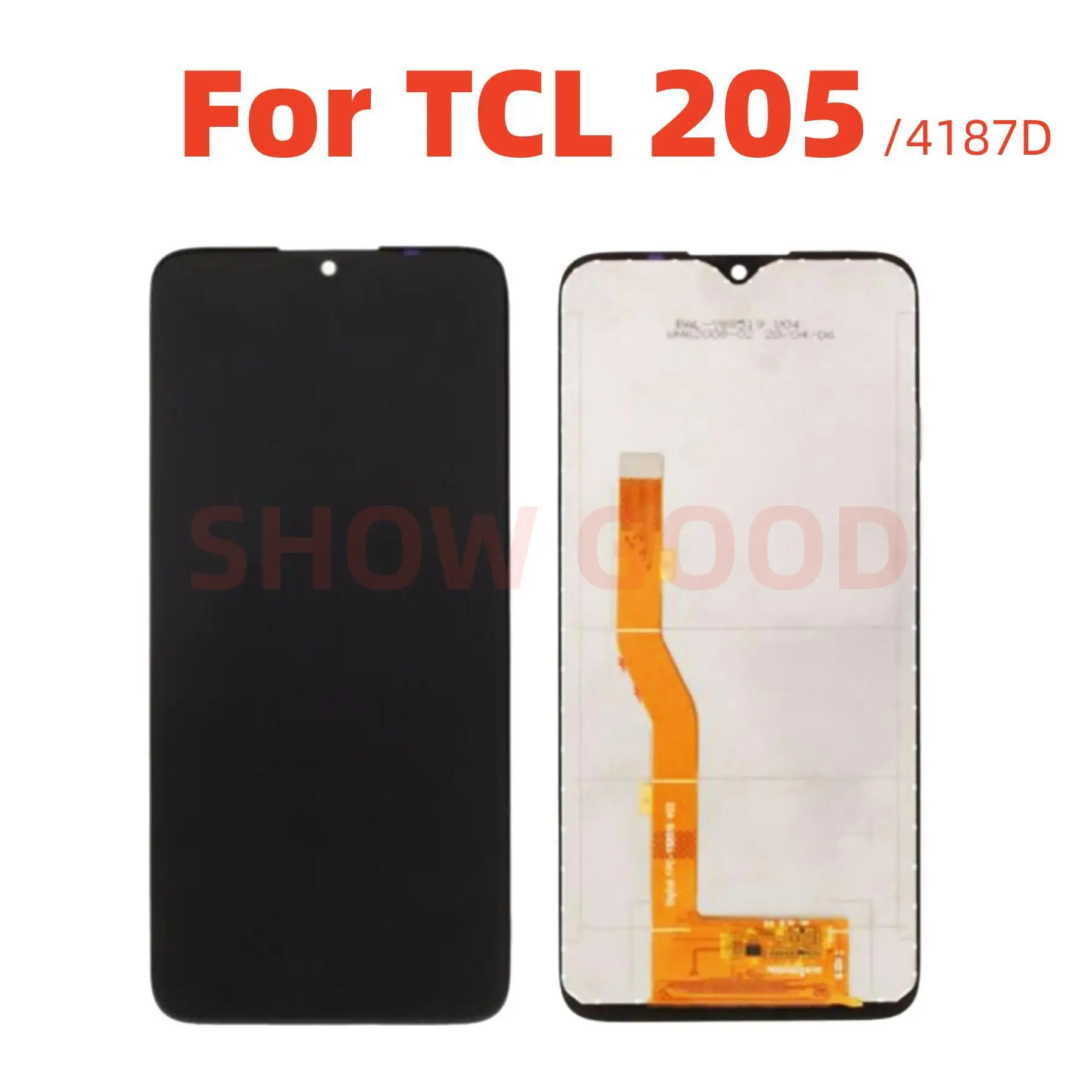 Original LCD For TCL 205 4187D Display Premium Quality Touch Screen Replacement Parts Mobile Phones Repair Free Tools
Original LCD For TCL 205 4187D Display Premium Quality Touch Screen Replacement Parts Mobile Phones Repair Free Tools