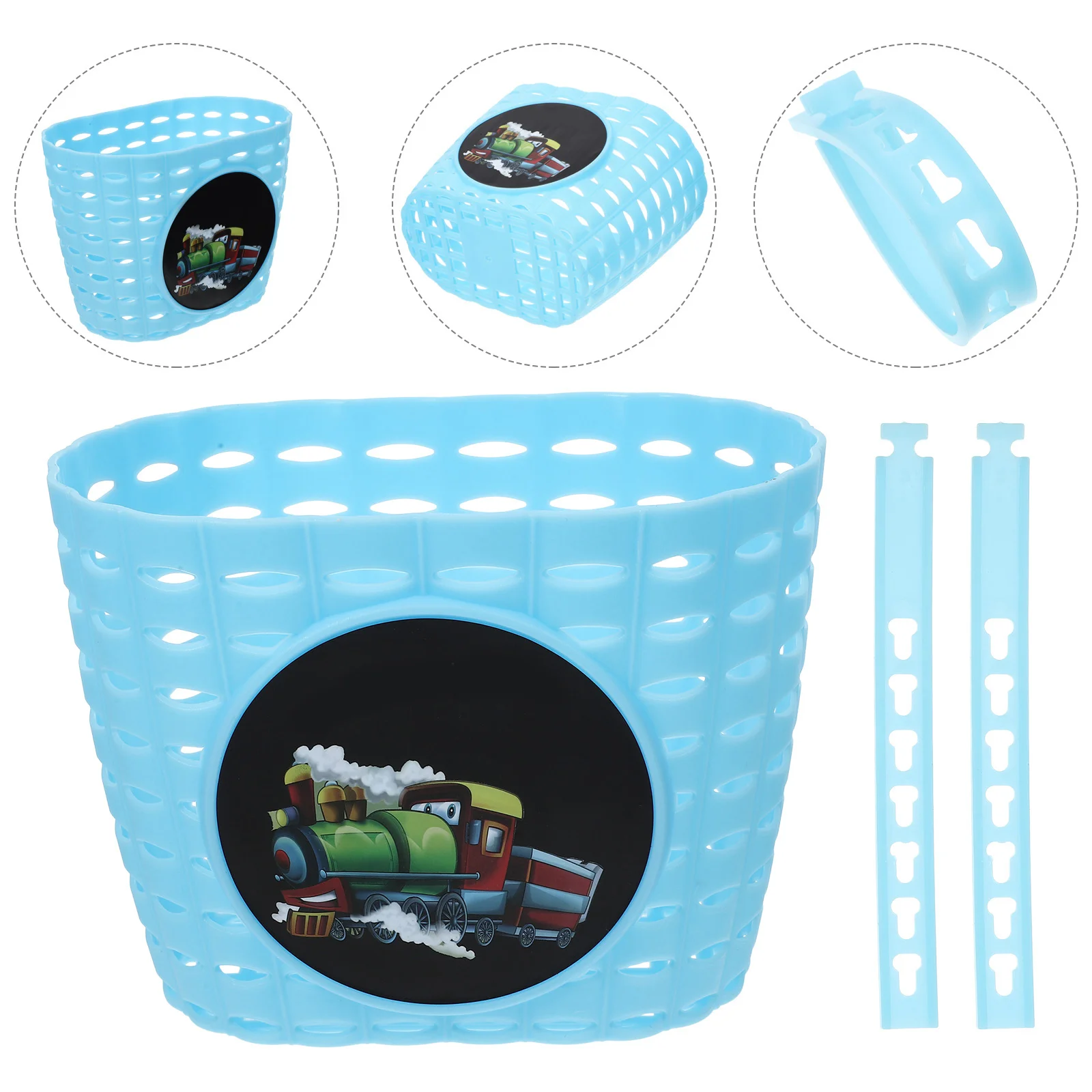 1pcs Bicycle Front For Kids Plastic Handlebar Storage Container Cartoon Train Design Child Bike Basket Lightweight Scooter Front
1pcs Bicycle Front For Kids Plastic Handlebar Storage Container Cartoon Train Design Child Bike Basket Lightweight Scooter Front