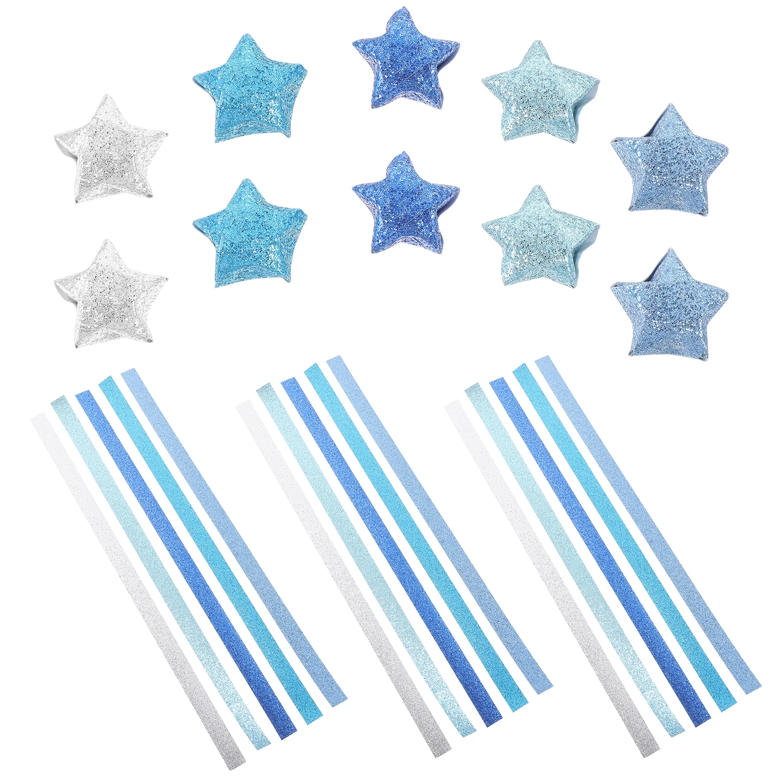 200 Pcs Lucky Star Paper Sticks Origami Shapes Glitter Craft Crafts DIY Stars Papers
200 Pcs Lucky Star Paper Sticks Origami Shapes Glitter Craft Crafts DIY Stars Papers