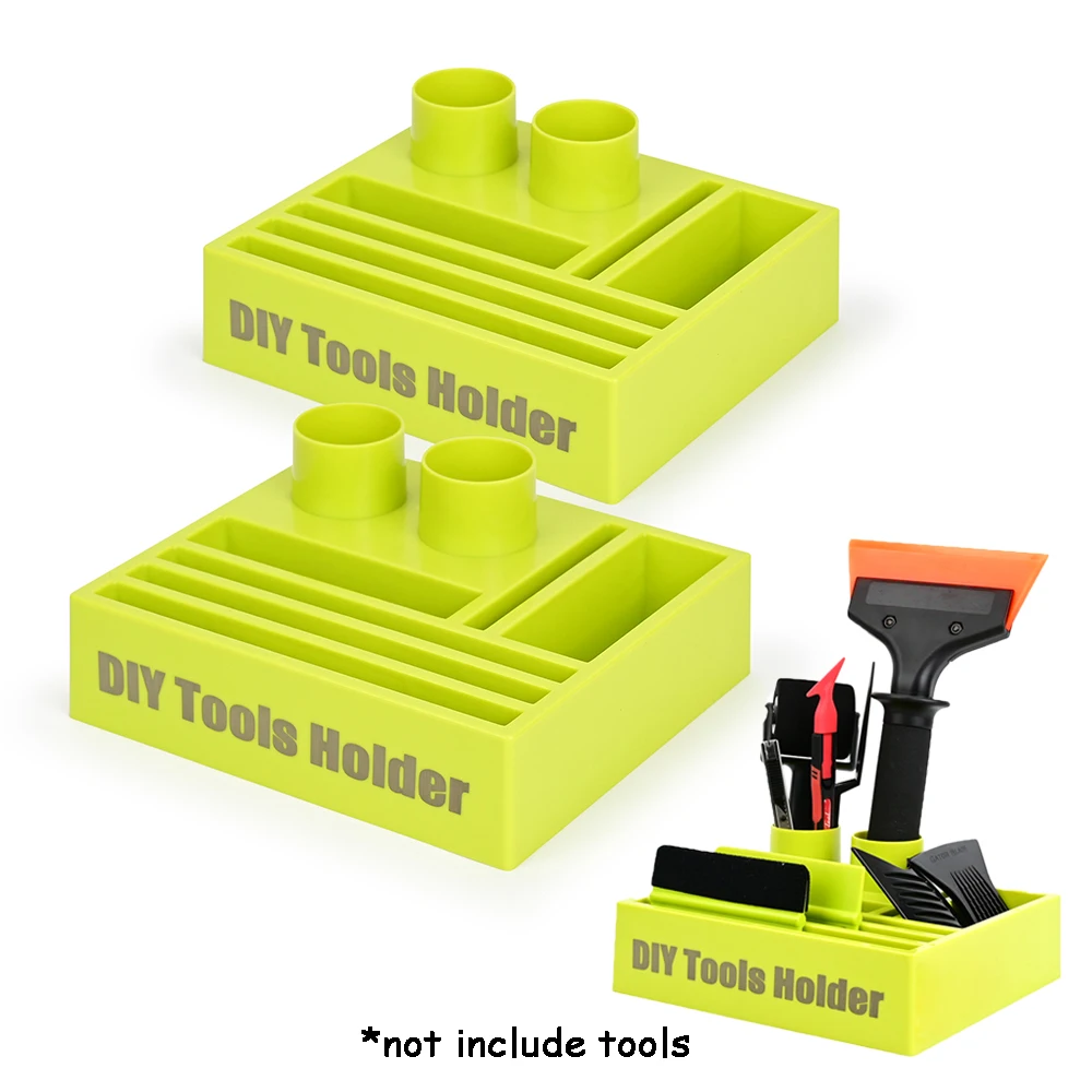 FOSHIO ABS Plastic Tool Holder for Car Vinyl Wraps Portable Paint Film Scraper Storage Box Tinting Squeegee Display Organizer
FOSHIO ABS Plastic Tool Holder for Car Vinyl Wraps Portable Paint Film Scraper Storage Box Tinting Squeegee Display Organizer