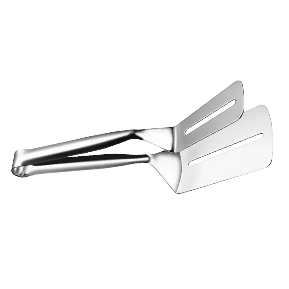 Frying Spatula Clip Stainless Steel Grill Fish Tongs Serving Salad Steak Cooking Utensil Kitchen Gadget Long Handle Anti Rust 
Frying Spatula Clip Stainless Steel Grill Fish Tongs Serving Salad Steak Cooking Utensil Kitchen Gadget Long Handle Anti Rust