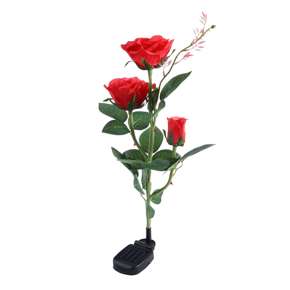 Solar LED Rose Flower Light 3 Head Red Creative Lawn Garden Light Automatic on Outdoor Solar Lights Decorative
Solar LED Rose Flower Light 3 Head Red Creative Lawn Garden Light Automatic on Outdoor Solar Lights Decorative
