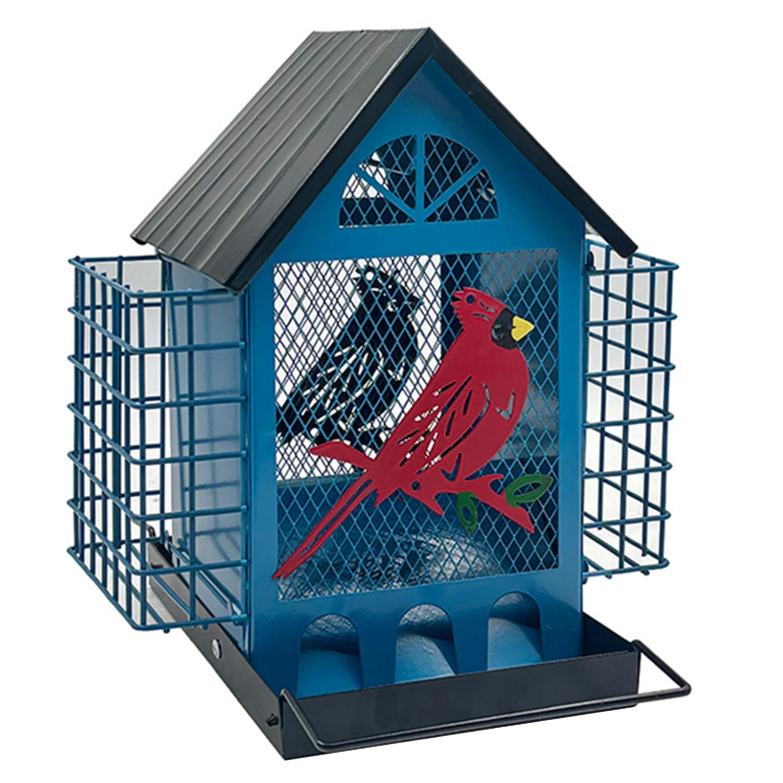 Уличные подвесные кормушки для птиц с двойным контейнером для жировых кормов, многоразовые, защищенные от белок, с лотком для семян, для парков и улицы
Уличные подвесные кормушки для птиц с двойным контейнером для жировых кормов, многоразовые, защищенные от белок, с лотком для семян, для парков и улицы