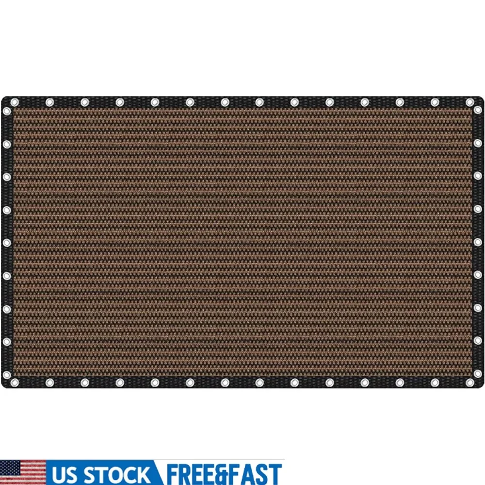 Sun Shade Fabric Privacy Screen with Grommets Patio Garden Pergola Cover UV Protection Breathable Durable HDPE Material
Sun Shade Fabric Privacy Screen with Grommets Patio Garden Pergola Cover UV Protection Breathable Durable HDPE Material