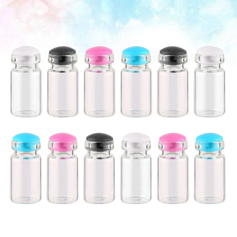 50Pcs Glass Wish Jar Small 1.5ml Transparent Bottle with Silicone Cork for Message Sand Potpourri Jelly Balls Acrylic Rocks
50Pcs Glass Wish Jar Small 1.5ml Transparent Bottle with Silicone Cork for Message Sand Potpourri Jelly Balls Acrylic Rocks