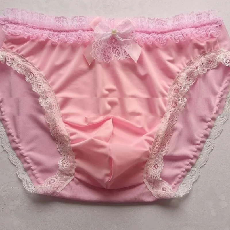 Handmade Man's Pink Lace Lace Soft Silky Touch Briefs Live Show DJ Club Sexy Costumes Private Party Live Show Dance Panty
Handmade Man's Pink Lace Lace Soft Silky Touch Briefs Live Show DJ Club Sexy Costumes Private Party Live Show Dance Panty