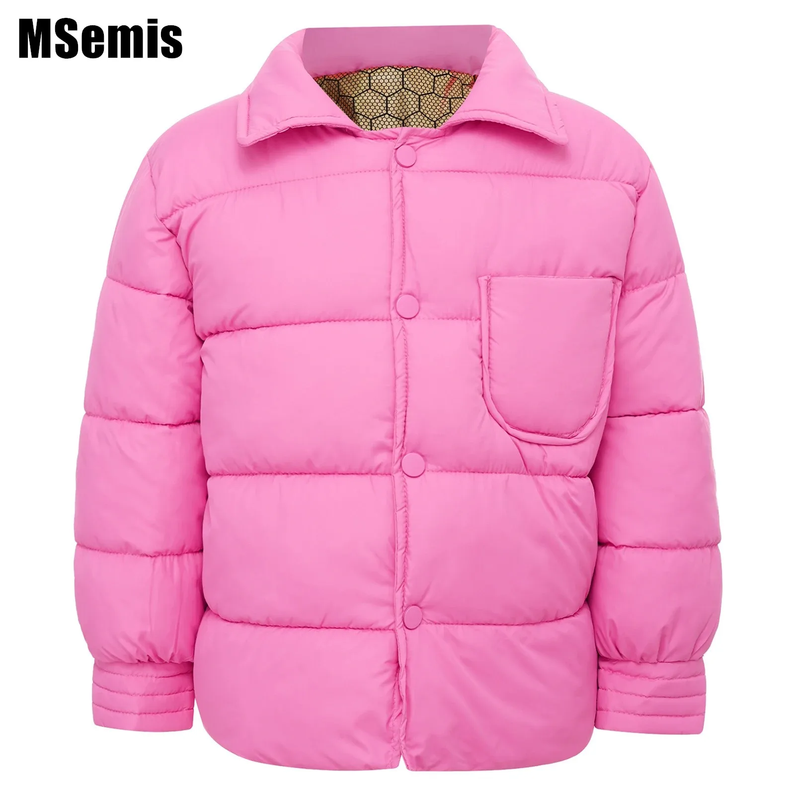 Kids Girls Boys Padded Jacket Outerwear Unisex Children Casual Solid Color Stand Collar Long Sleeve Coat
Kids Girls Boys Padded Jacket Outerwear Unisex Children Casual Solid Color Stand Collar Long Sleeve Coat