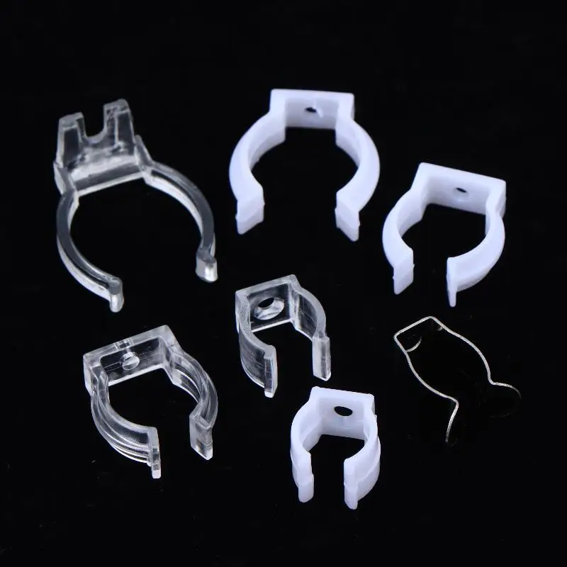 10Pcs T5 T8 LED Round Neon Fixed Clip Plastic Buckle Transparent White Connector Holder Silica Gel Tube Accessories
10Pcs T5 T8 LED Round Neon Fixed Clip Plastic Buckle Transparent White Connector Holder Silica Gel Tube Accessories