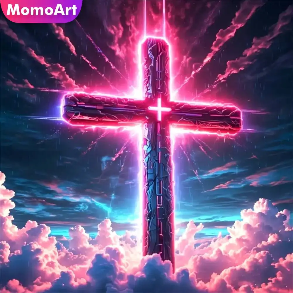 Momoart Diamond Embroidery Cross DIY Diamond Painting Religion Acrylic Craft Supplies Diamond Mosaic Jesus Holiday Gifts 
Momoart Diamond Embroidery Cross DIY Diamond Painting Religion Acrylic Craft Supplies Diamond Mosaic Jesus Holiday Gifts