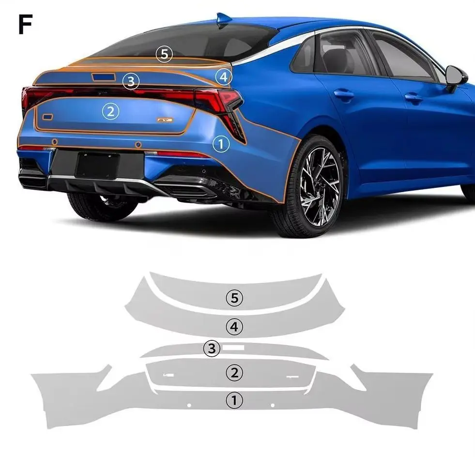 8.5Mil Pre-cut PPF Kit For KIA K5 2025-UP TPU Bumper Hood Clear Paint Protection Film Scratch-Resistant Exterior Accessories
8.5Mil Pre-cut PPF Kit For KIA K5 2025-UP TPU Bumper Hood Clear Paint Protection Film Scratch-Resistant Exterior Accessories