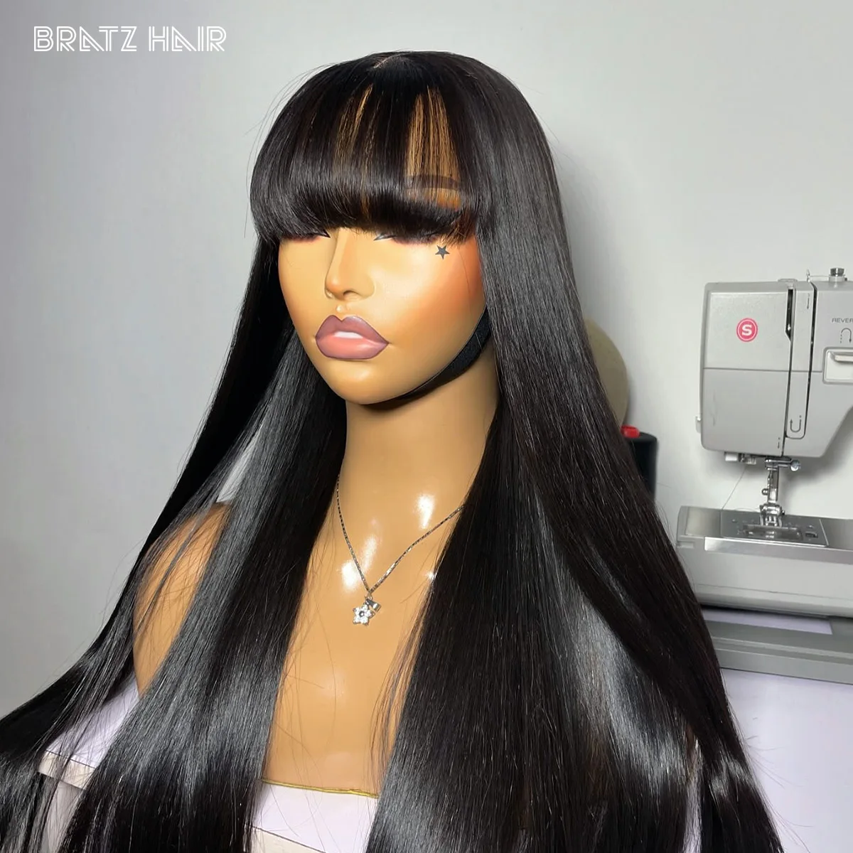 Human Hair Natural Color Fringe Wig Brazilian Pre Plucked Straight 13x4 HD Lace Frontal Wig Glueless Ready to Wear 2x6 4x4 Wigs
Human Hair Natural Color Fringe Wig Brazilian Pre Plucked Straight 13x4 HD Lace Frontal Wig Glueless Ready to Wear 2x6 4x4 Wigs