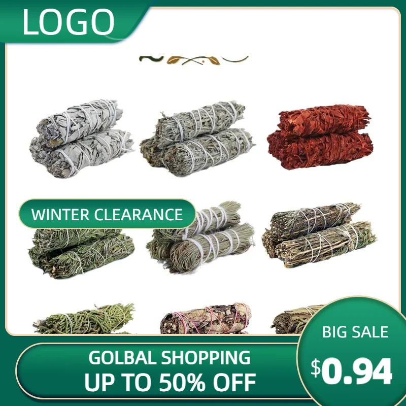 Cross-border sage stick California White Sage Stick Holy Wood Holy Wood Lavender rose Cedar tower incense
Cross-border sage stick California White Sage Stick Holy Wood Holy Wood Lavender rose Cedar tower incense