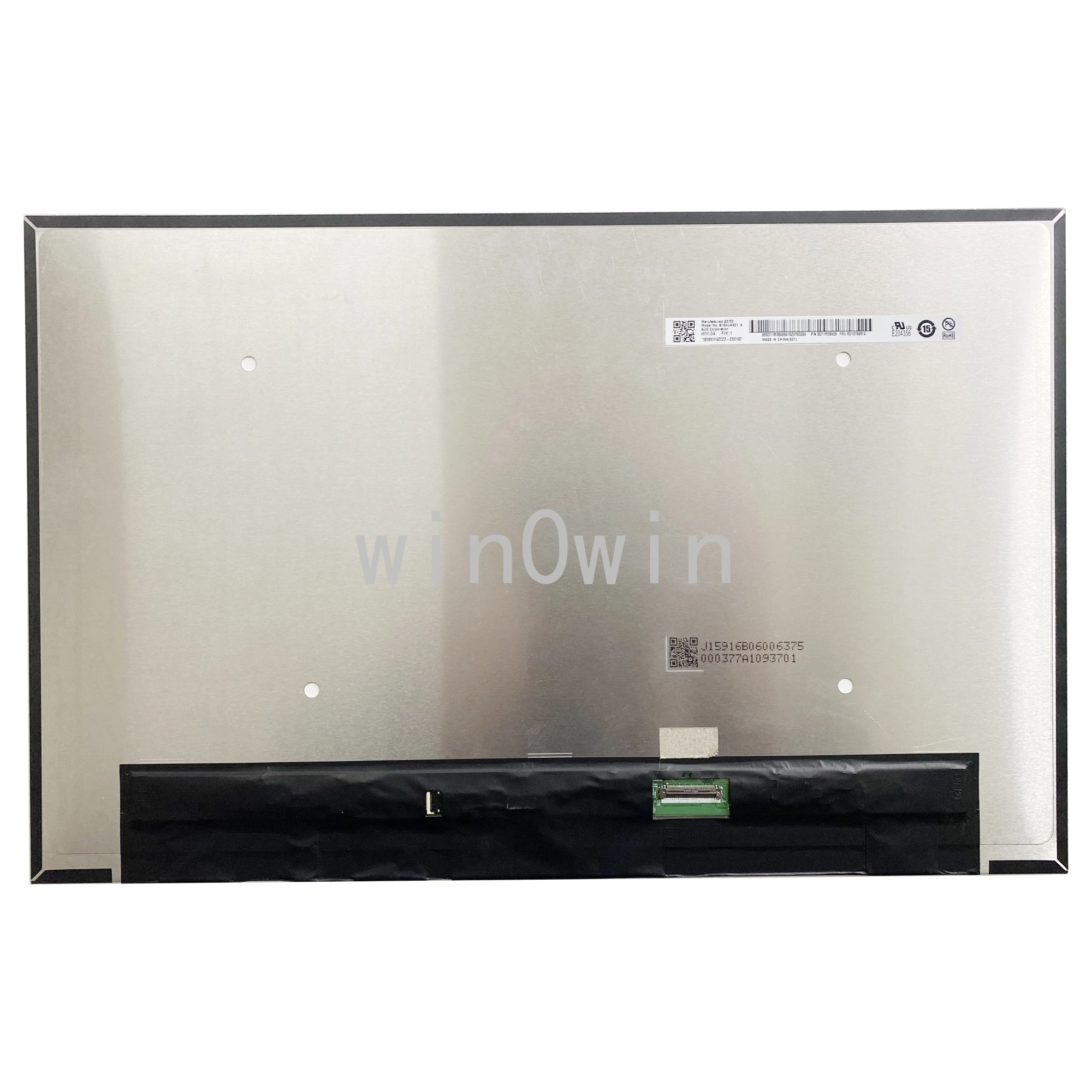 B160UAK01.4 IPS 16,0-дюймовый оригинальный сменный дисплей, матричный ЖК-экран для ноутбука
B160UAK01.4 IPS 16,0-дюймовый оригинальный сменный дисплей, матричный ЖК-экран для ноутбука