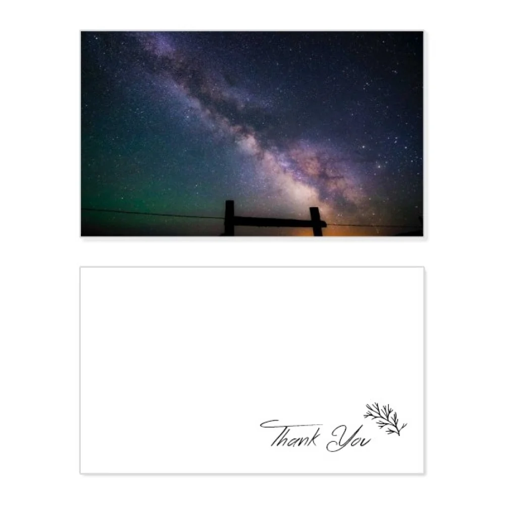 Purple Dark Stars Galaxy Thank You Card Birthday Paper Greeting Wedding Appreciation
Purple Dark Stars Galaxy Thank You Card Birthday Paper Greeting Wedding Appreciation